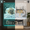 You Are My Favorite Hello An My Hardest Goodbye - Custom Pet Photo Memorial Acrylic Collar Frame CH07 896078