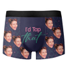 Custom Photo I'd Tap That Men's Boxer Gift for Golf Lovers LM32 897637