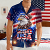 Personalized Name America 250 Eagle Patriotic Hawaii Shirt HA75 921008