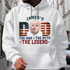 Custom Kid Photo - Dad, The Man The Myth The Legend Dad Bright Shirt HA75 892468