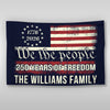 We The People 250 Years Of Freedom Double-Sided House Flag TH10 894553