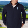Custom Golf Player Name Embroidered Quarter Zip Sweater Gift for Golf Lovers CH07 910032