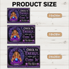 Custom Photo Check Ya Energy Before You Come In This Witch Halloween Welcome Doormat CH07 180176