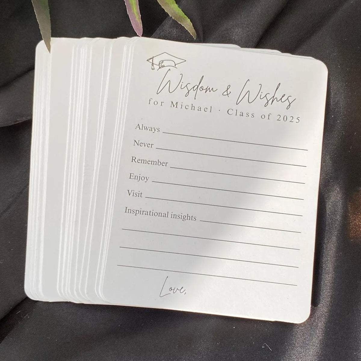 Wisdom & Wishes Printed Graduation Advice Cards HO82 902230