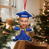 Custom Funny Face Class of 2025 Graduation Acrylic Ornament HA75 892706