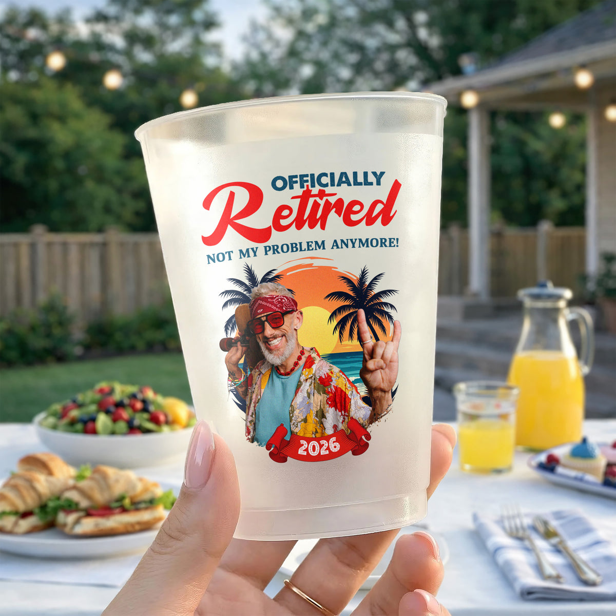 Custom Photo Funny Retirement Cups Gifts For Women, Men TH10 169737