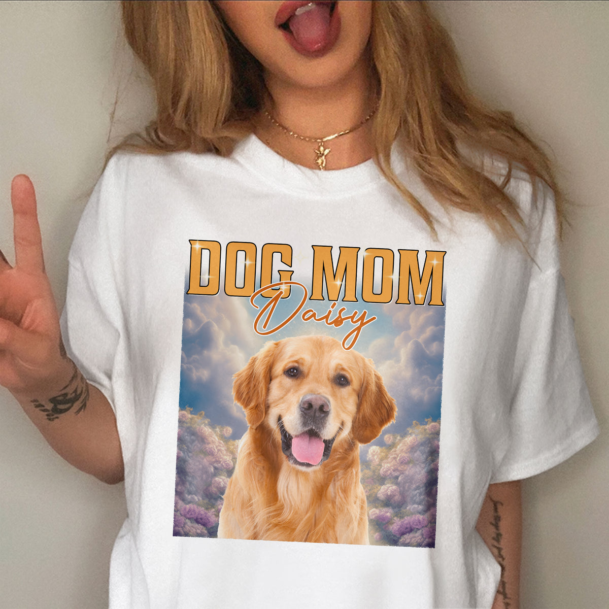 Custom Photo Retro Style Comfort Shirt For Dog Lover TH10 896139