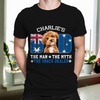 Custom Photo Dog - Dog's Dad The Man The Myth The Dealer Australia Flag Dad Shirt HA75 892880
