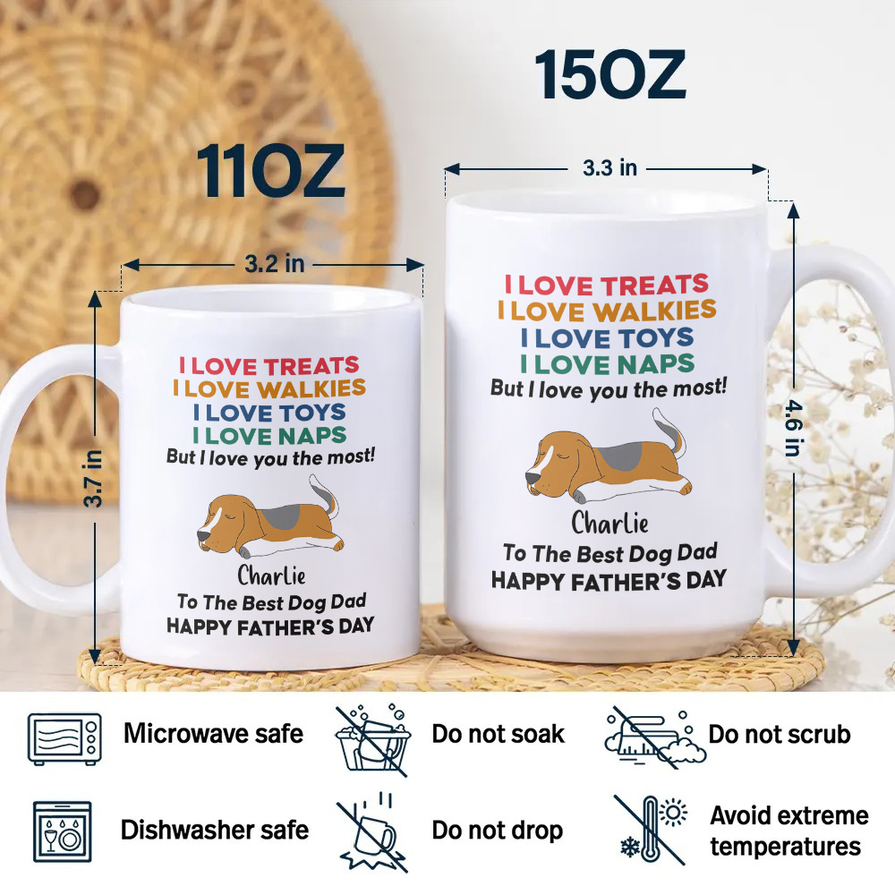 Personalized Love You The Most - Personalized Custom Coffee Mug HO82 894072