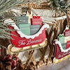 Personalized Name Sleigh Ornament, Family Keepsake, Christmas Gifts HO82 904304
