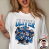 Custom Photo And Name Comfort Shirt For Football Lover, Sport Player TH10 898267