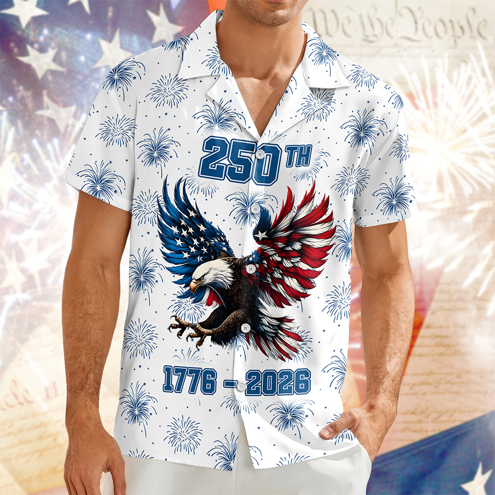 America 1776 - 2026 250 Years Eagle Hawaii Shirt TH10 169637