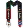 Personalized Country Flag Graduation Stole Sash – Class of 2026 Custom Graduation Gift HA75 898894
