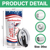 Custom Name Proud American Nurse With America 250 Fat Tumbler HO82 901294