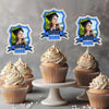 Custom Photo Class of 2026 Cupcake Toppers Graduation Party Decor Gift CH07 895334