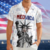 Custom Cat Photo Meowica Hawaii Shirt TH10 169433