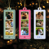 Custom Mini Photo Booth Strip Acrylic Ornament Personalized Couple Photos Gift CH07 180412