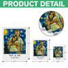Custom Photo I Love You Van Gogh Art Anniversary Gifts Building Brick Block TH10 170273