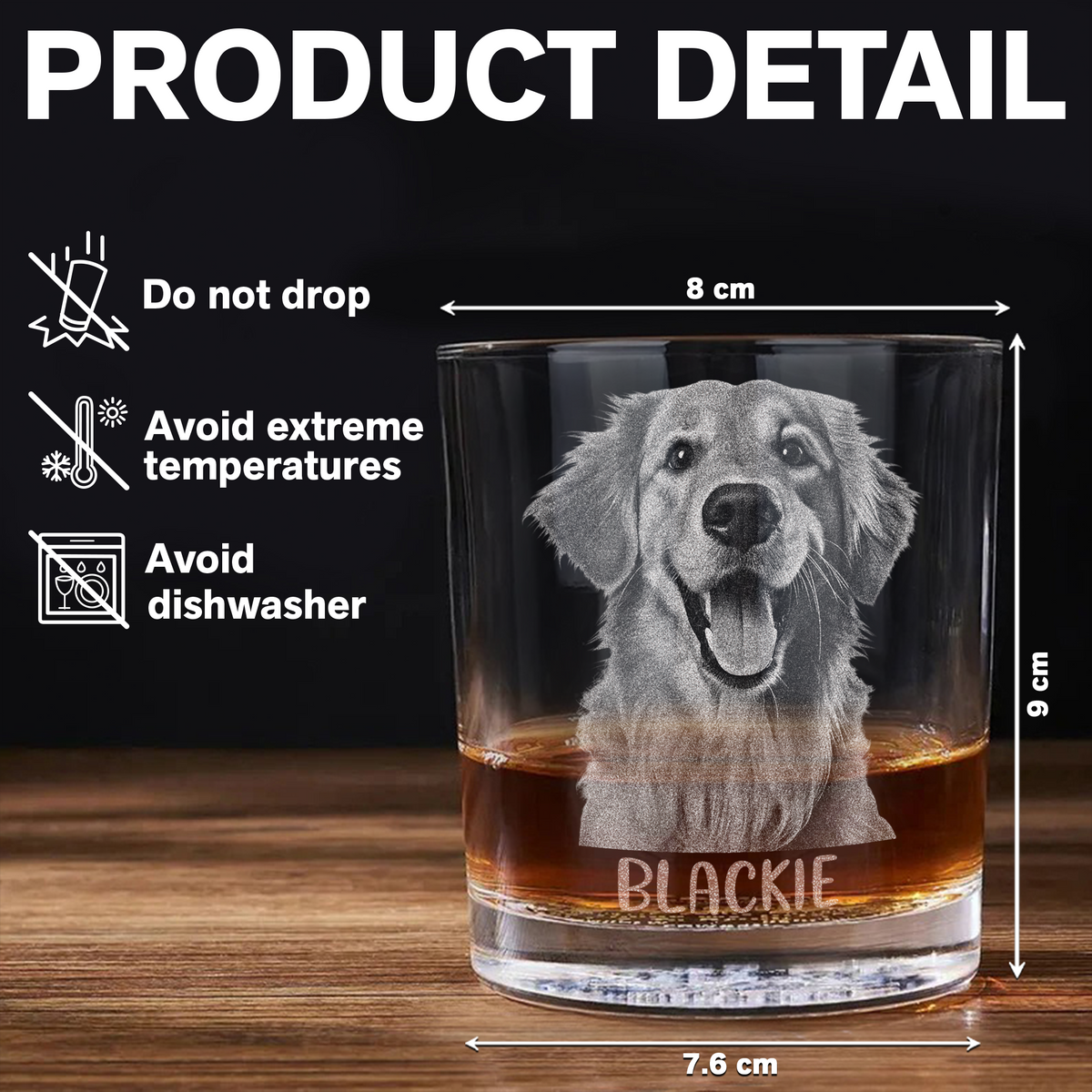 Admit It! Life Would Be Boring Without Us - Personalized Engraved Whiskey Glass TH10 892943