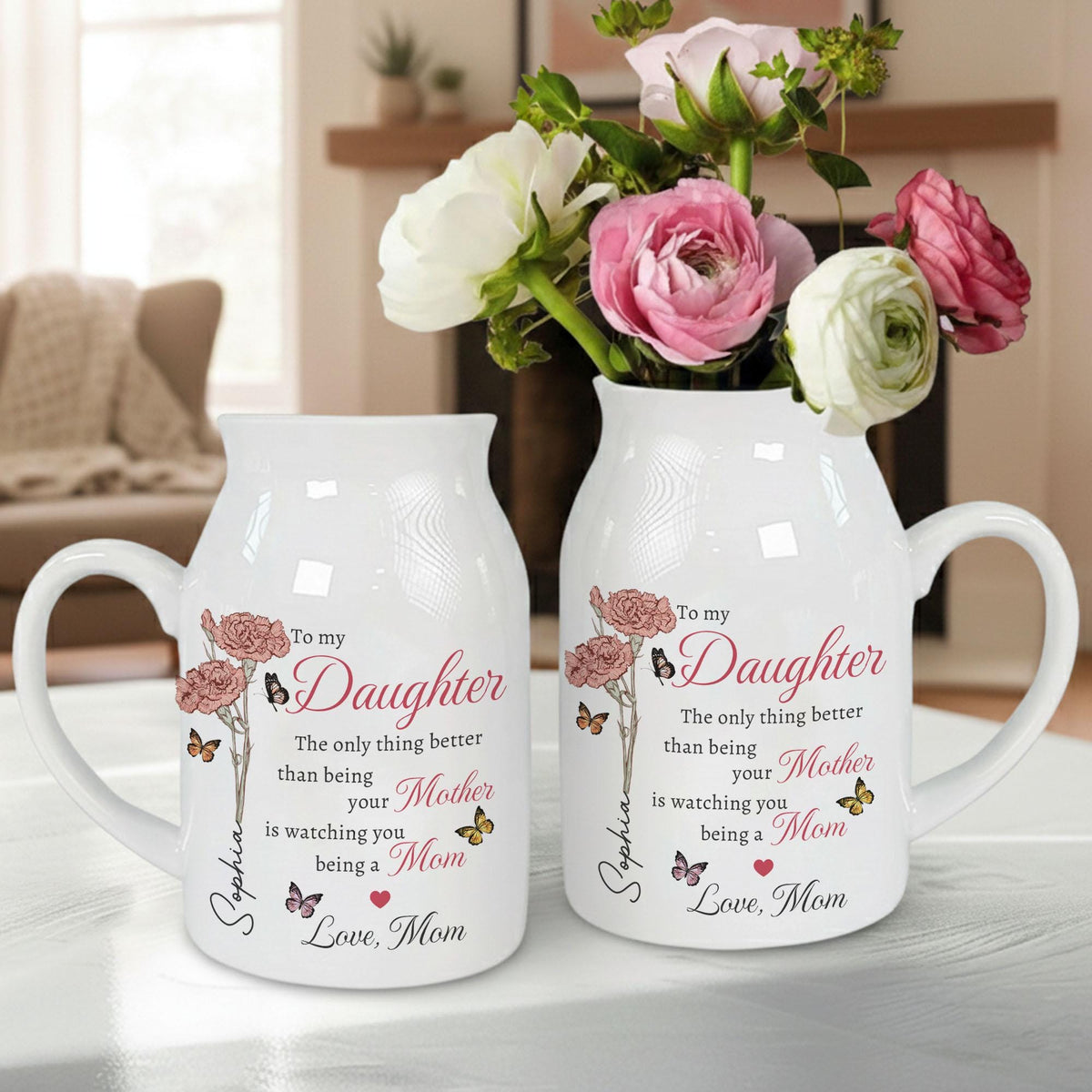 Custom The Only Thing Better Than Being Your Mother Flower Ceramic Vase LM32 899725