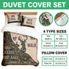 She Keeps Me Wild Personalized Hunter Couple Quilt Bedding Set Gift For Couple, Husband, Wife CH07 895478
