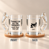 Personalized Thanks For All The Orgasms Naughty Glass Mug CH07 180634