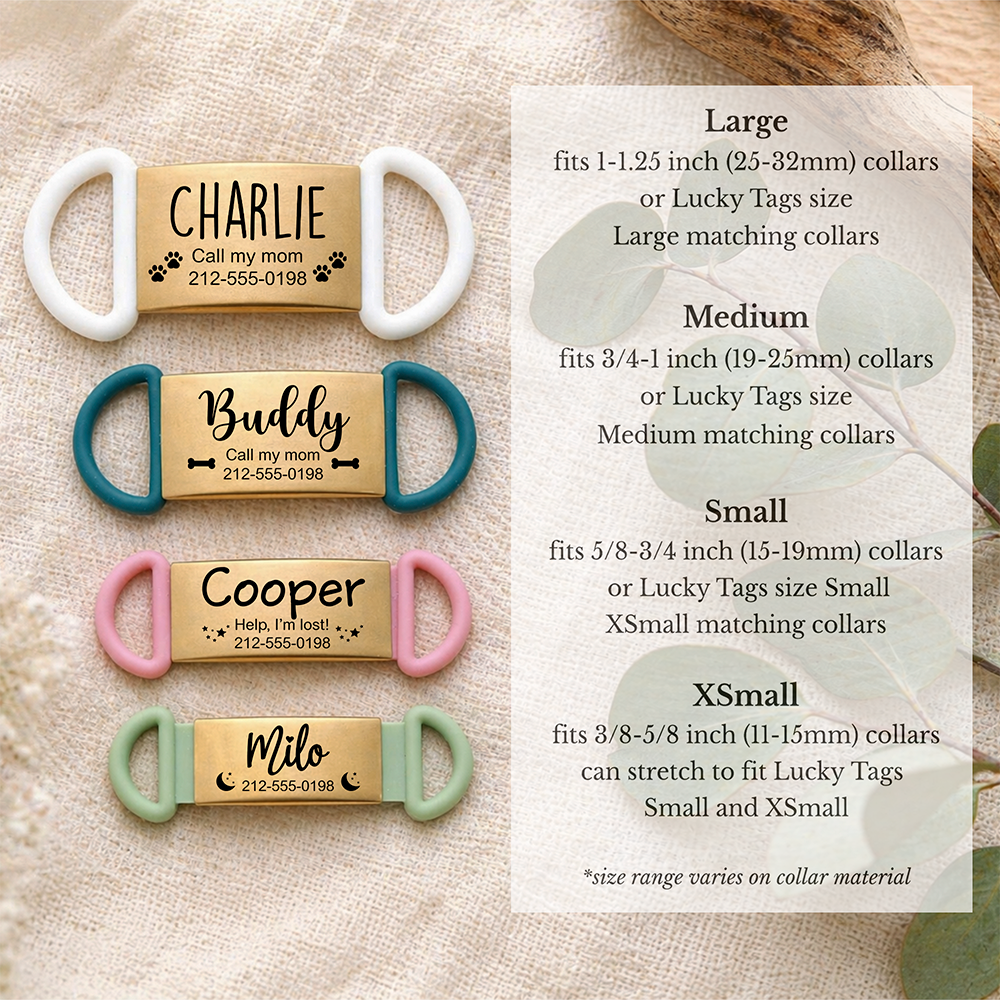 Call My Mom Dog Cat Silicone Tag Custom Dog Name Tag For Pet CH07 911298