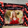 Custom Photo Birthday Personalized Backdrop Decor for Birthday Celebration HA75 920510