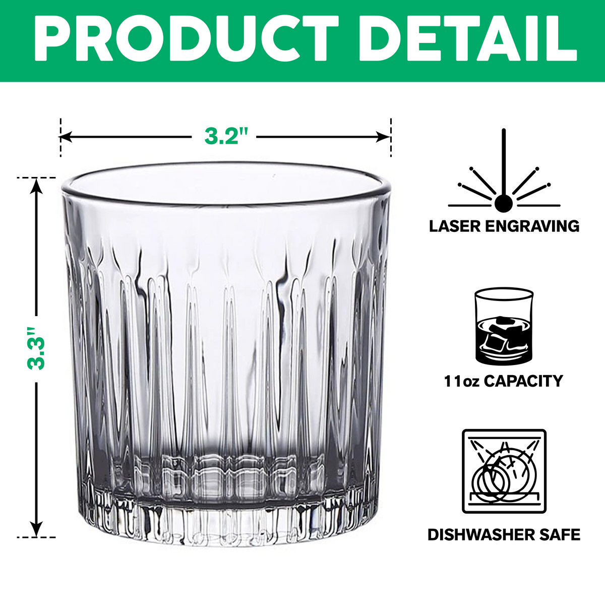 Personalized I F*cking Love You Vertical Line Whiskey Glass Naughty Valentine Gift CH07 899760