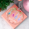 My Grandkids Handprints - Personalized Circle Glass Ornament LM32 895897