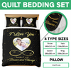 Custom Couple Photo Bedding Set Gift For Valentine CH07 899762