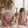 Personalized Cooking and Painting Apron With Pocket - Family Aprons, Birthday Gift HO82 904292
