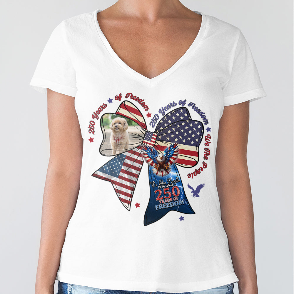 Personalised 250 Years of Freedom Patriotic Eagle We The People Comfort Shirt LM32 899065