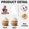 Custom Photo Senior 2026 Graduation Sports Cupcake Toppers HA75 920060