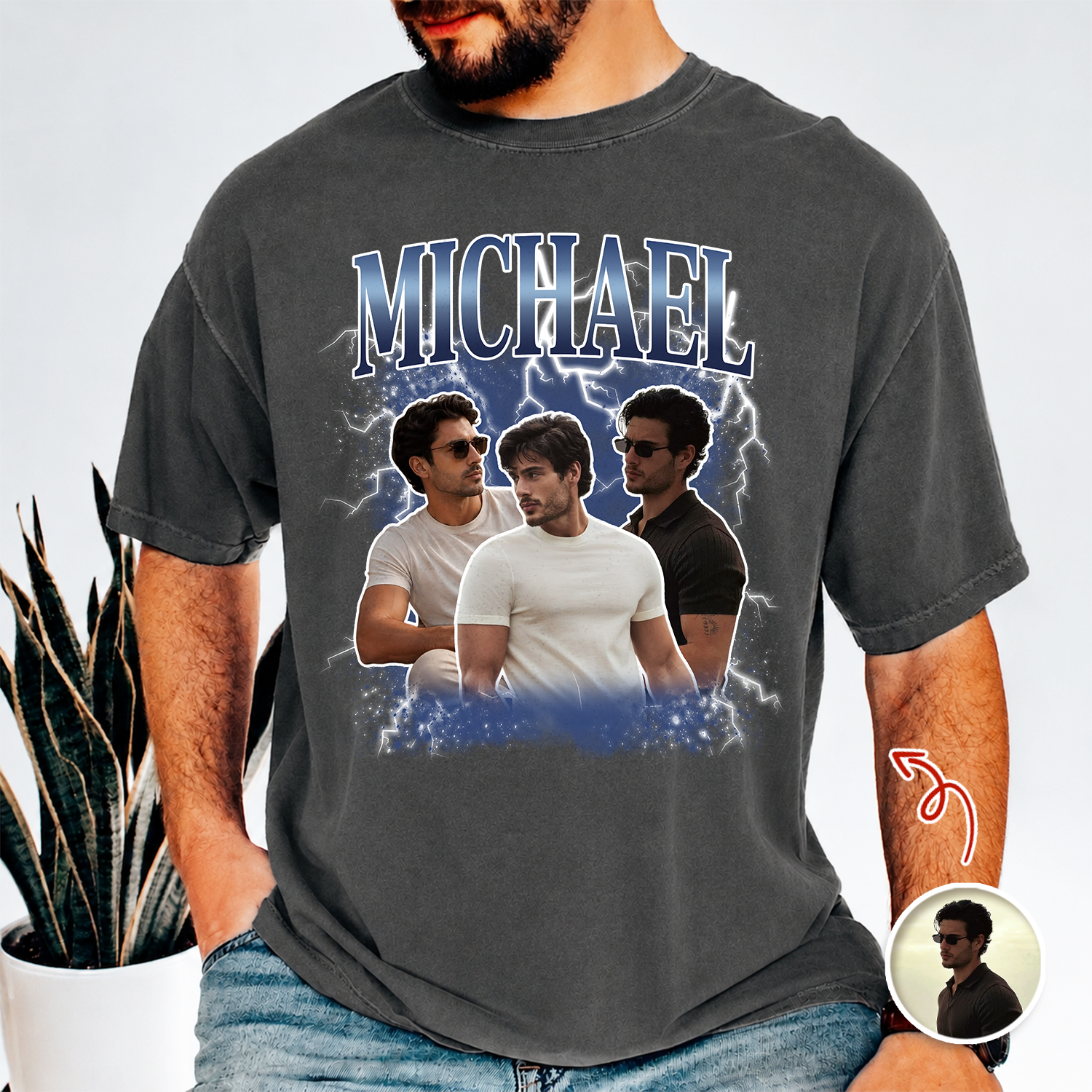 Custom Your Photo Vintage Comfort Shirt TH10 170553