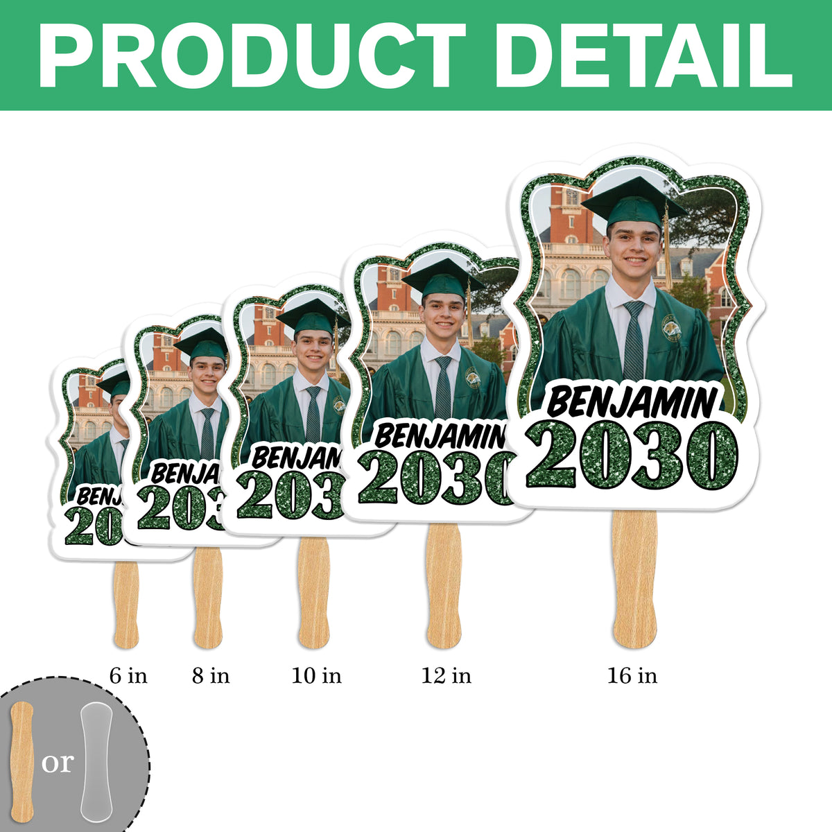 Custom Photo Graduate Class Of 2026 Face Fan LM32 899135