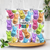 Easter Bunny Vibrant 3D Inflated Skinny Tumbler Personalized Gift For Mother's Day HO82 893562