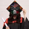 American Grown With Mexican Roots Graduation Cap Topper Decoration TH10 169221