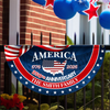 Personalized Family Name America 250th Anniversary Fan Flag HA75 920368