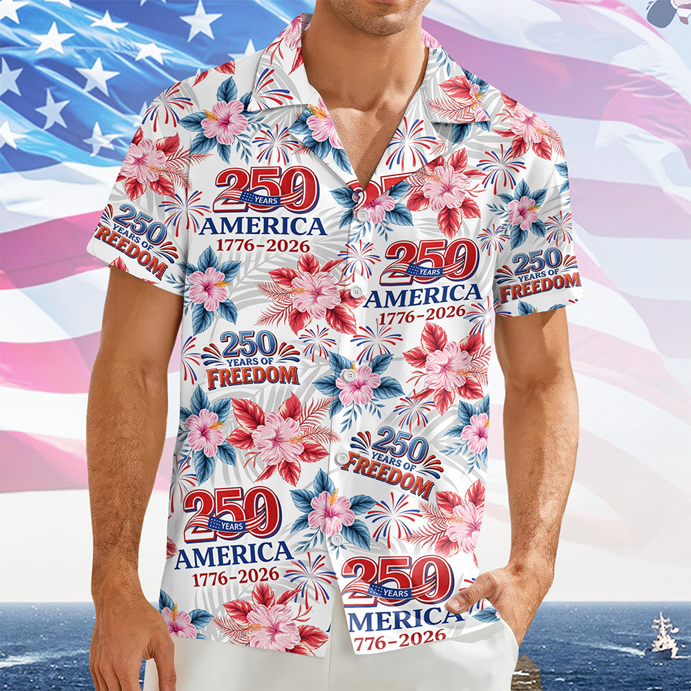 250 Years Of America 1776-2026 Hawaiian Shirt CH07 911060