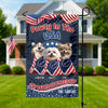Personalized Pawty In The USA 250 Years Of Freedom Dog Garden Flag HA75 920300