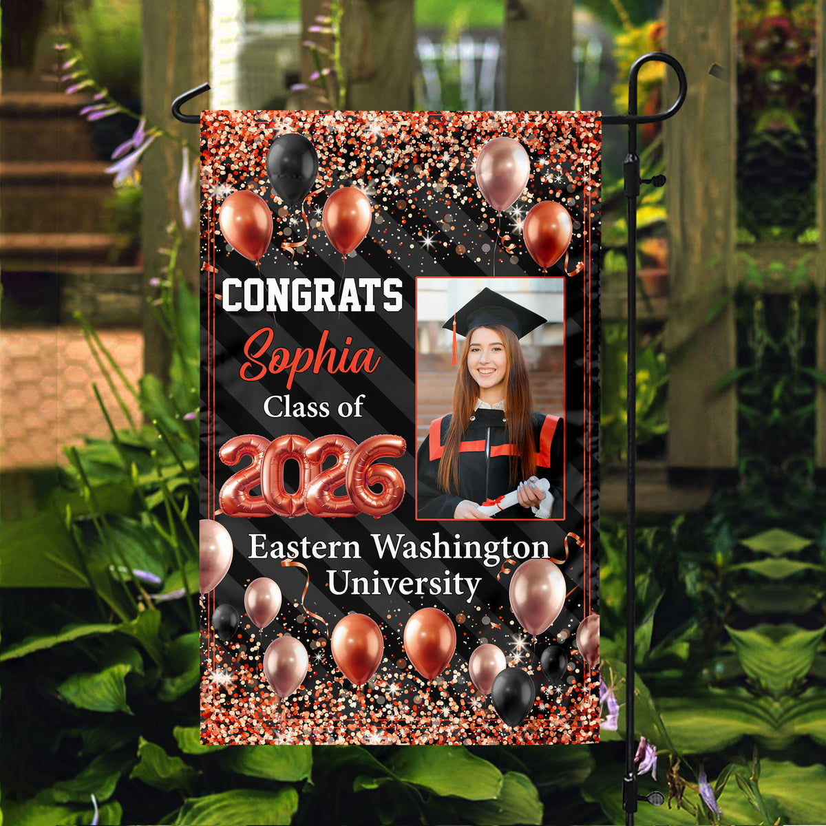 Personalized Graduation Flag 2026 – Congrats Grad Garden Flag Gift & Party Decor HO82 901968