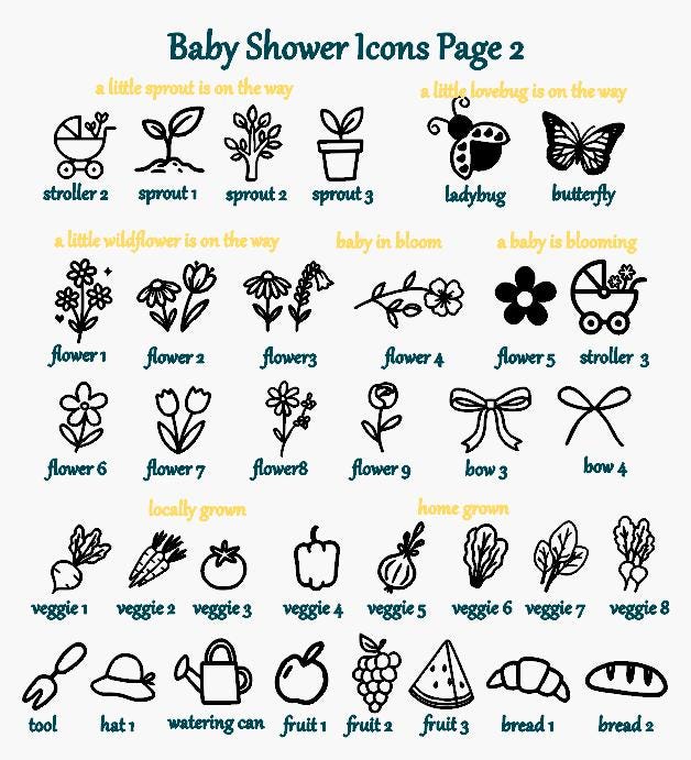 Personalized Engraved Baby Shower Mini Silicone Spatula Favor LM32 670555