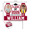 Personalized Let's Make Memories All Grown Up Graduation Class Of 2026 Yard Sign HO82 901346