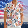 Custom Photo America 250 Years Of Freedom Anniversary Hawaiian Shirt HO82 902118