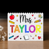Custom Teacher Name Building Block Plaque Back to School Classroom Decor TH10 170281