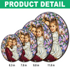 Custom Photo Stained Glass Suncatcher, Personalized Window Hanging Decor For Family LM32 670305