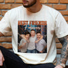 Custom Portrait Photo Best Friend Forever Vintage Style Bestie Comfort Shirt HO82 894896