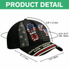 Custom Kid Name Best Dad Ever 250th Anniversary Of The USA 1776-2026 Classic Cap CH07 911018
