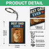 Custom Photo Dad And Kid Action Figure Acrylic Keychain Gift For Father's Day HO82 894002